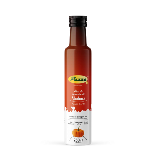 Óleo de Semente de Abóbora - Pazze - Frasco com 250ml - Mundo dos Óleos