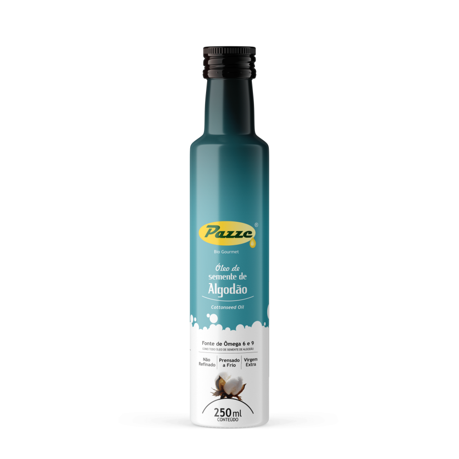 Óleo de Algodão - Pazze - Frasco com 250ml