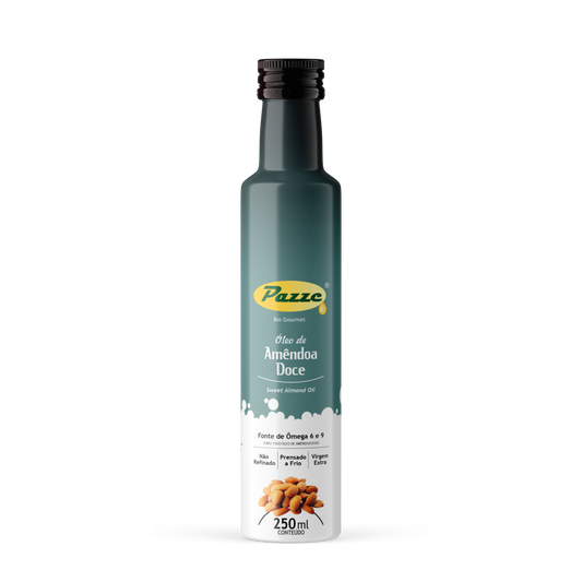 Óleo de Amêndoa Doce - Pazze - Frasco com 250ml - Mundo dos Óleos