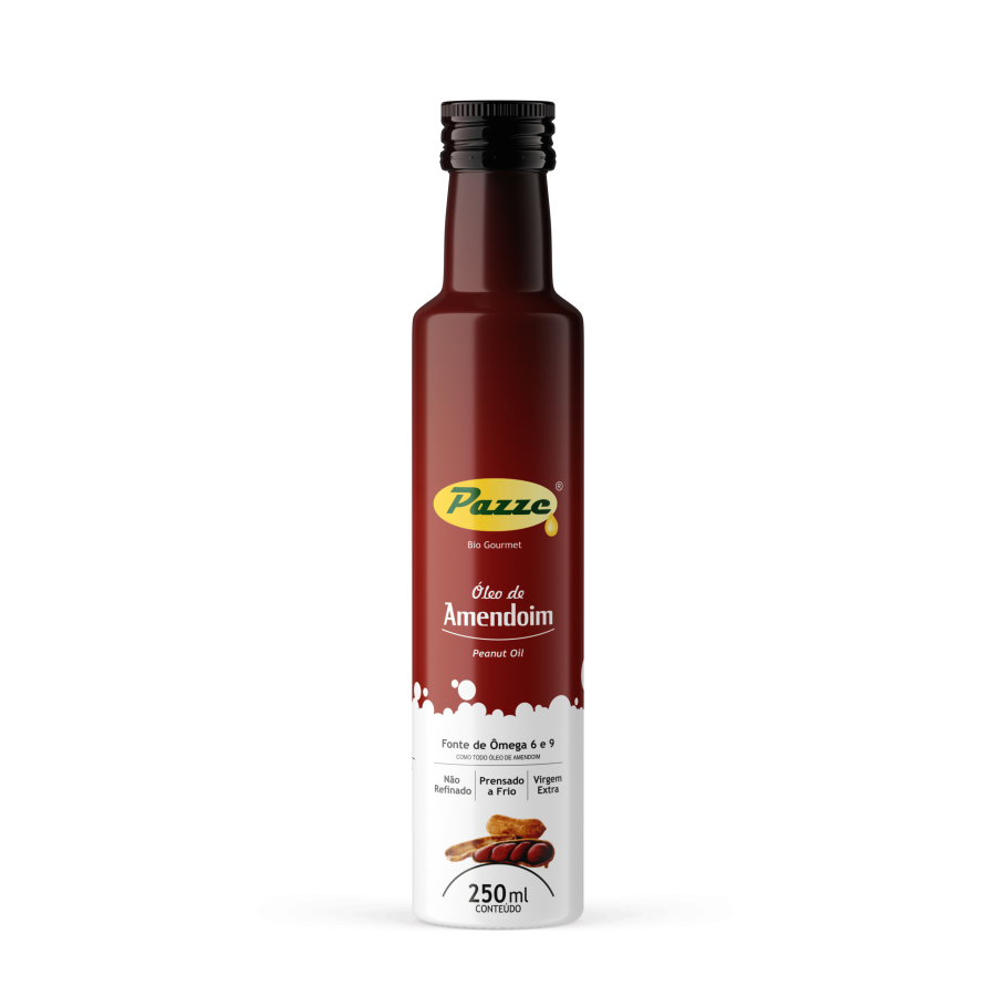 Óleo de Amendoim - Pazze - Frasco com 250ml - Mundo dos Óleos
