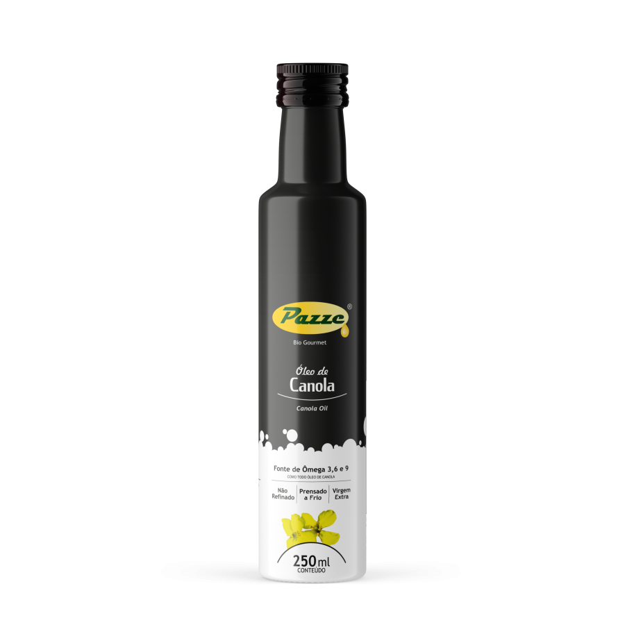 Óleo de Canola - Pazze - Frasco com 250ml - Mundo dos Óleos