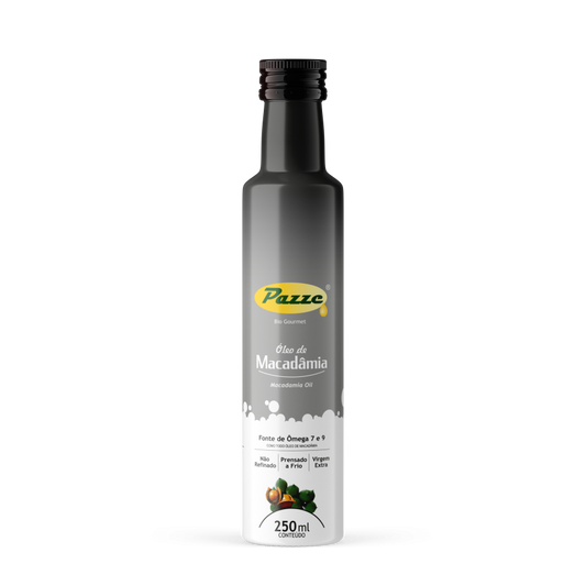 Óleo de Macadamia - Pazze - Frasco com 250ml - Mundo dos Óleos