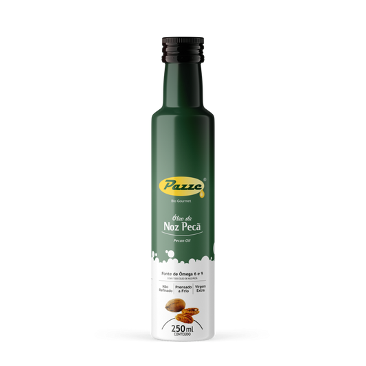 Óleo de Noz Pecã - Pazze - Frasco com 250ml - Mundo dos Óleos