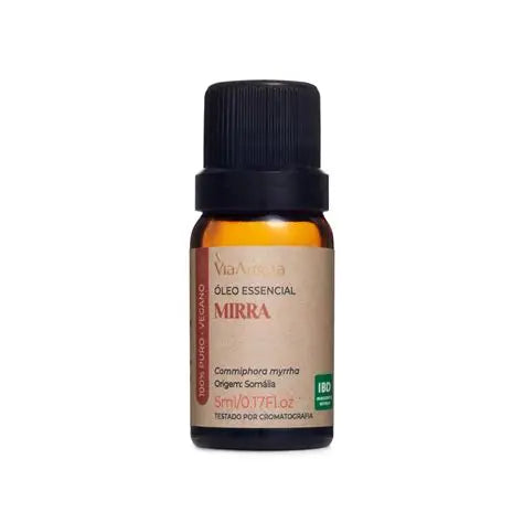 Óleo Essencial de Mirra - Via Aroma - Frasco com 5ml