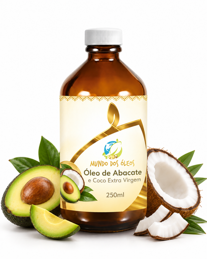 Óleo de Abacate e Coco Extra Virgem