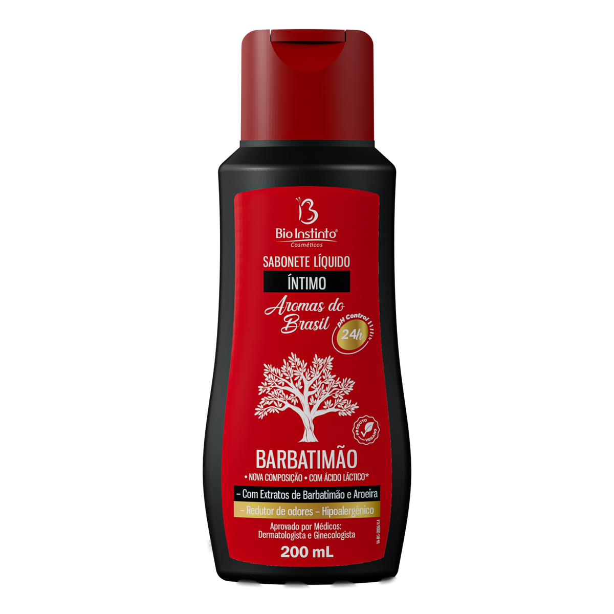 Sabonete Líquido Íntimo Barbatimão - Bio Instinto - 200ml