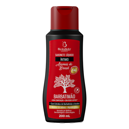 Sabonete Líquido Íntimo Barbatimão - Bio Instinto - 200ml