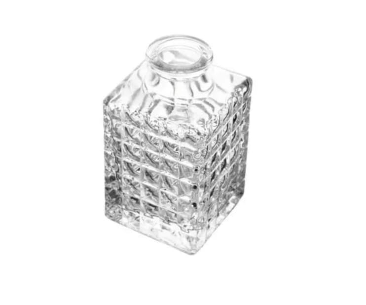 Vaso de Vidro Texturizado
