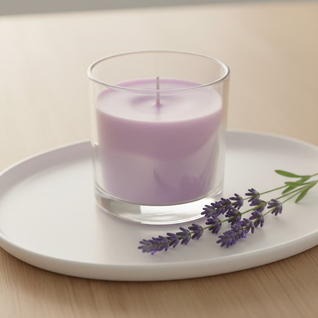 Vela Aromatica de Lavanda
