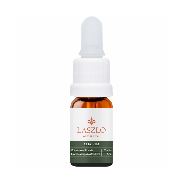 Oleorresina Alecrim GT Índia - Frasco com 5 mL - Laszlo