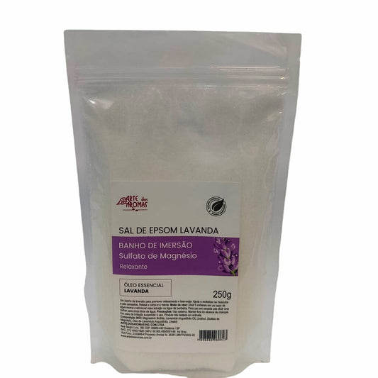 Sal de Epson Lavanda -  Arte dos Aromas -  250g