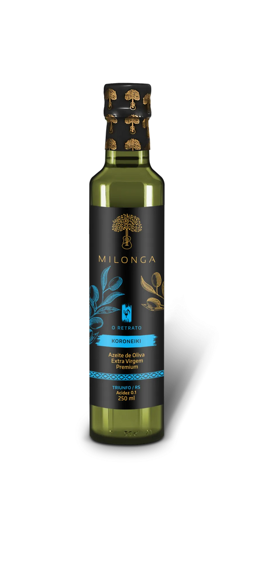 Azeite de Oliva Extra Virgem Koroneiki - Milonga - Frasco com 250ml