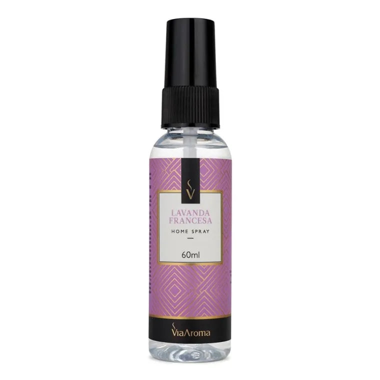 Home Spray Lavanda Francesa Via Aroma - 60ml