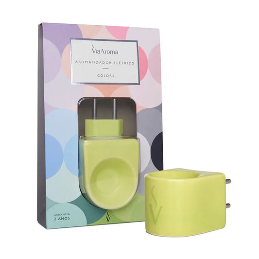Difusor Aromatizador Elétrico Colors - Via Aroma - Limão