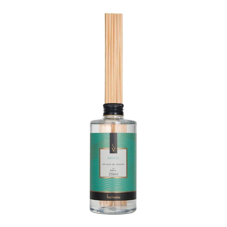 Refil Difusor de Varetas Breeze Via Aroma - 250ml