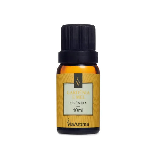 Essência Gardênia e Mel - Via Aroma - Frasco com 10ml