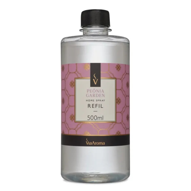 Refil Home Spray Peônia Garden Via Aroma - 500ml