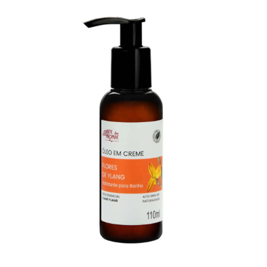 Oleo em Creme Flores de Ylang -  Arte dos Aromas - Frasco com 110ml