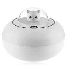 Umidificador De Ar Com LED , Gatinho - 300ml