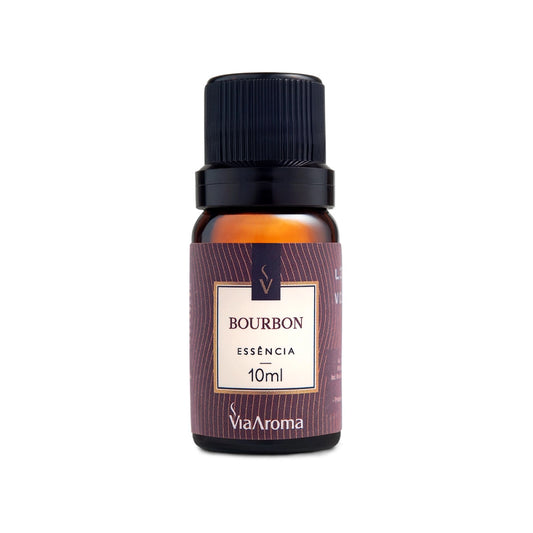 Essência Bourbon - Via Aroma - Frasco com 10ml - Mundo dos Óleos