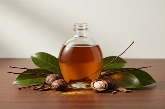 Essência de Andiroba
Aroma herbal-amadeirado com personalidade marcante para cosméticos, perfumaria e ambientes
imagem sem texto
Nome Técnico: Essência Aromática de Andiroba

NCM: 3302.90.90

Composição: Mistura de fragrâncias sintéticas e naturais inspiradas no aroma do óleo de andiroba, com veículo solúvel (ex: propilenoglicol)

Outros Nomes: Essência Amadeirada de Andiroba, Essência Amazônica