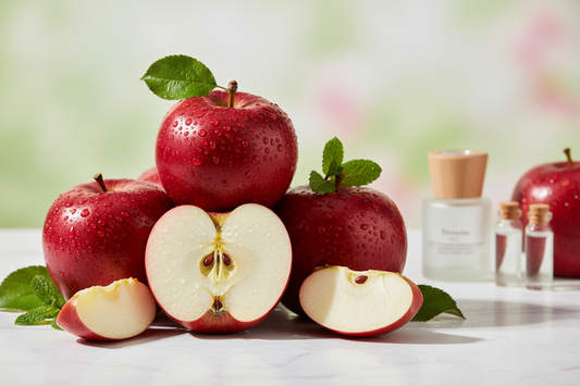 Essência de Maçã Madura
Fragrância frutada e vibrante com notas doces e verdes para cosméticos e aromatização de ambientes
sem texto na imagem
Nome Técnico: Essência Aromática de Maçã Madura

NCM: 3302.90.90

Composição: Mistura de compostos aromáticos sintéticos e naturais com base solúvel (ex: propilenoglicol), imitando o aroma de maçã vermelha madura.

Outros Nomes: Essência de Maçã Doce, Essência de Maçã Vermelha