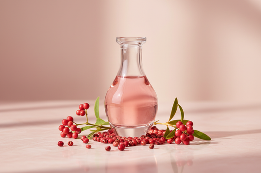 Essência de Pimenta Rosa
Toque floral-especiado, exótico e sensual para cosméticos, perfumaria fina e ambientes
SEM TEXTO NA IMAGEM
Nome Técnico: Essência Aromática de Pimenta Rosa

NCM: 3302.90.90

Composição: Mistura de fragrâncias naturais e sintéticas inspiradas na Pimenta Rosa (Schinus terebinthifolius)

Outros Nomes: Essência de Schinus, Essência Floral Especiada