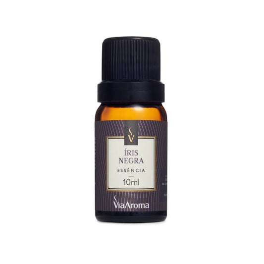 Essência Íris Negra - Via Aroma - Frasco com 10ml - Mundo dos Óleos