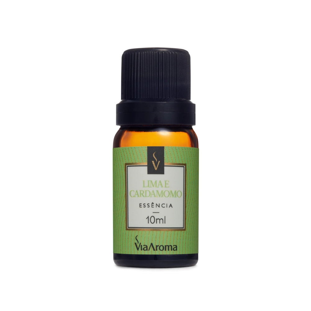 Essência Lima e Cardamomo - Via Aroma - Frasco com 10ml