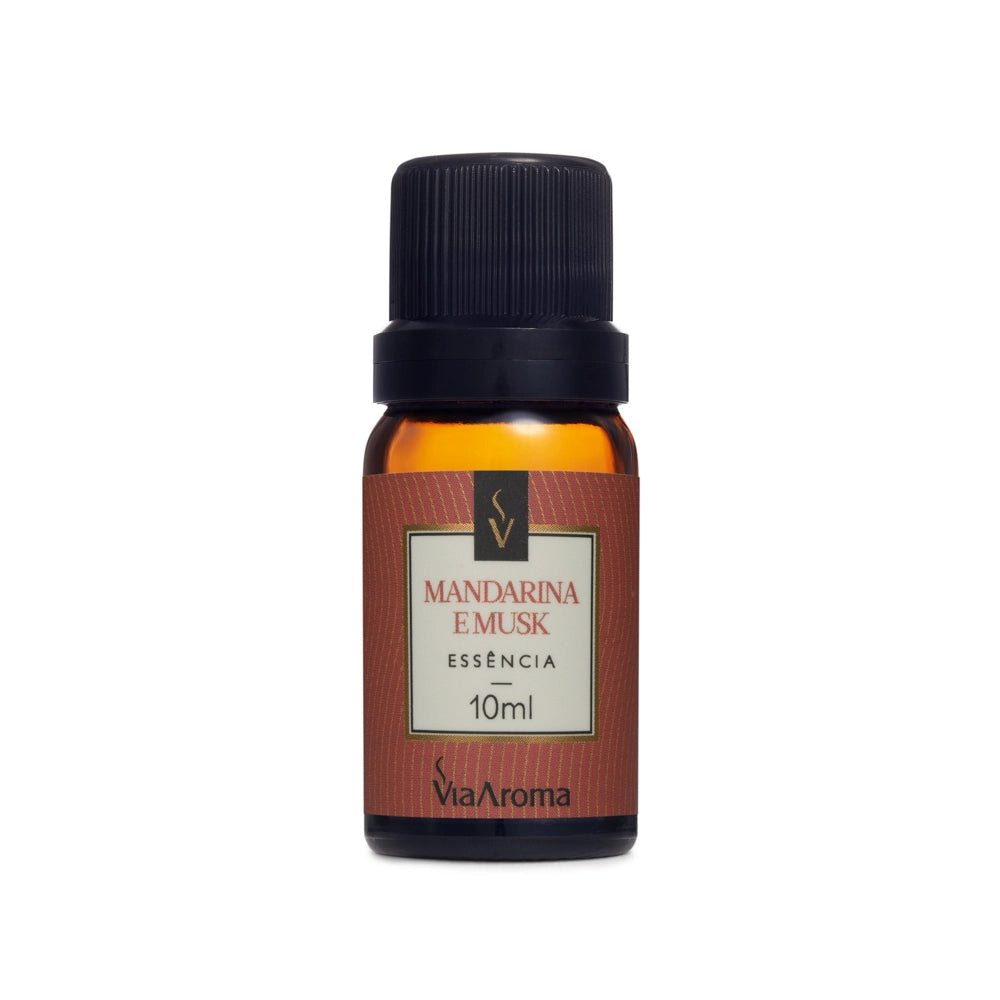 Essência Mandarina e Musk - Via Aroma - Frasco com 10ml