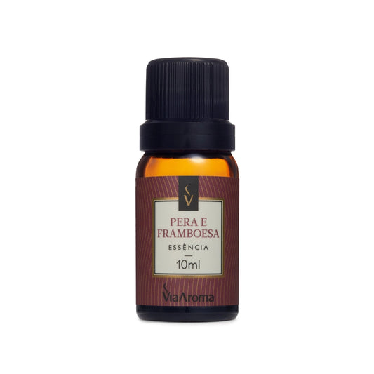 Essência Pera e Framboesa - Via Aroma - Frasco com 10ml - Mundo dos Óleos
