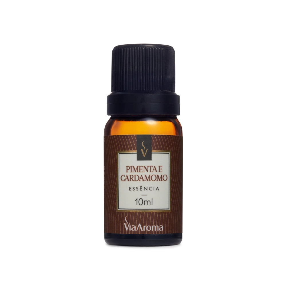 Essência Pimenta e Cardamomo - Via Aroma - Frasco com 10ml