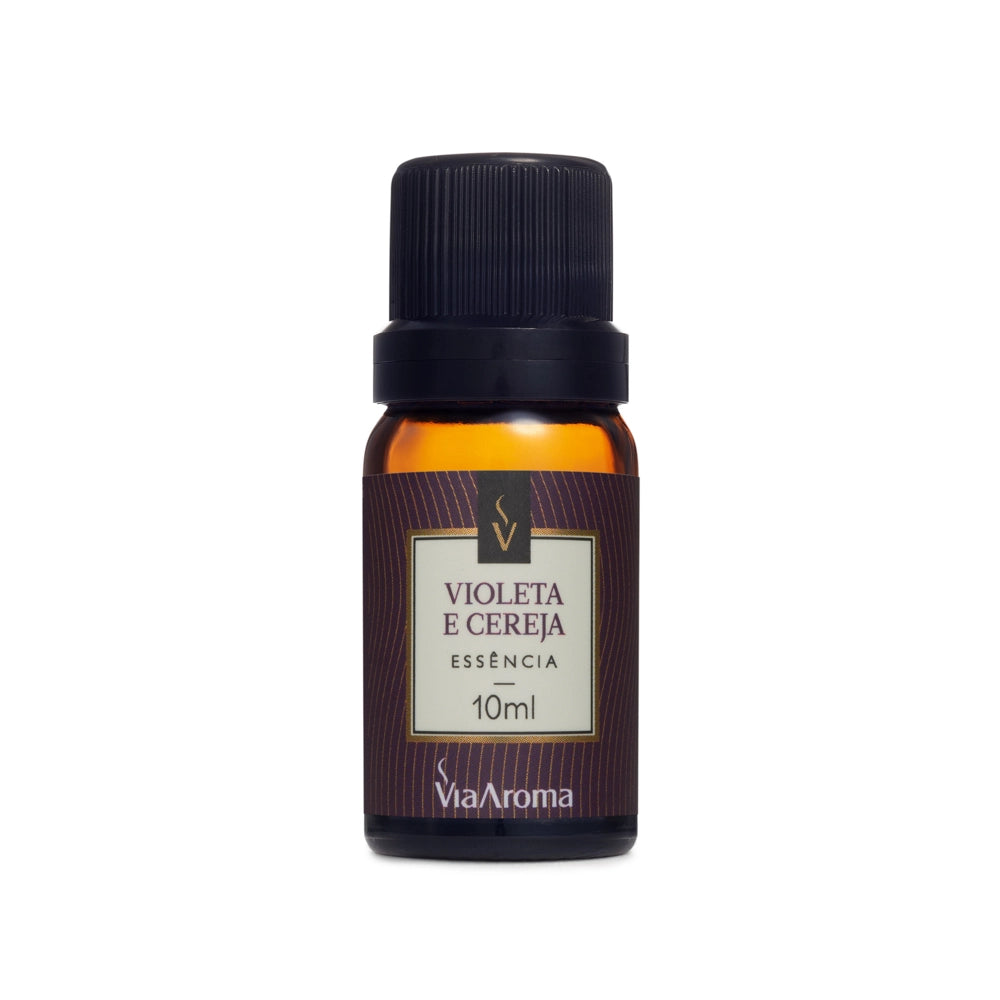 Essência Violeta e Cereja - Via Aroma - Frasco com 10ml