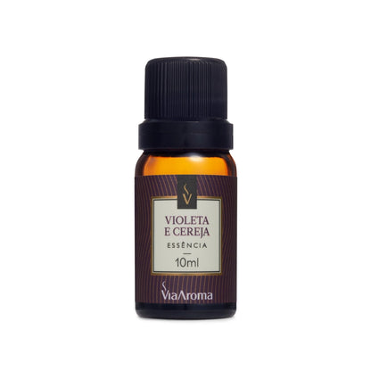 Essência Violeta e Cereja - Via Aroma - Frasco com 10ml