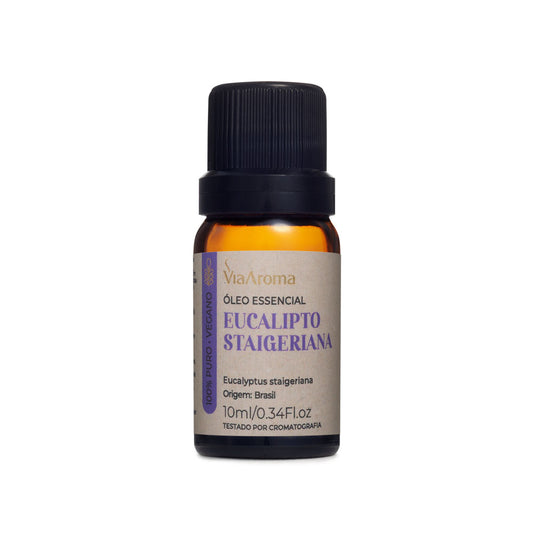 Óleo Essencial de Eucalipto Staigeriana - Via Aroma - Frasco com 10ml