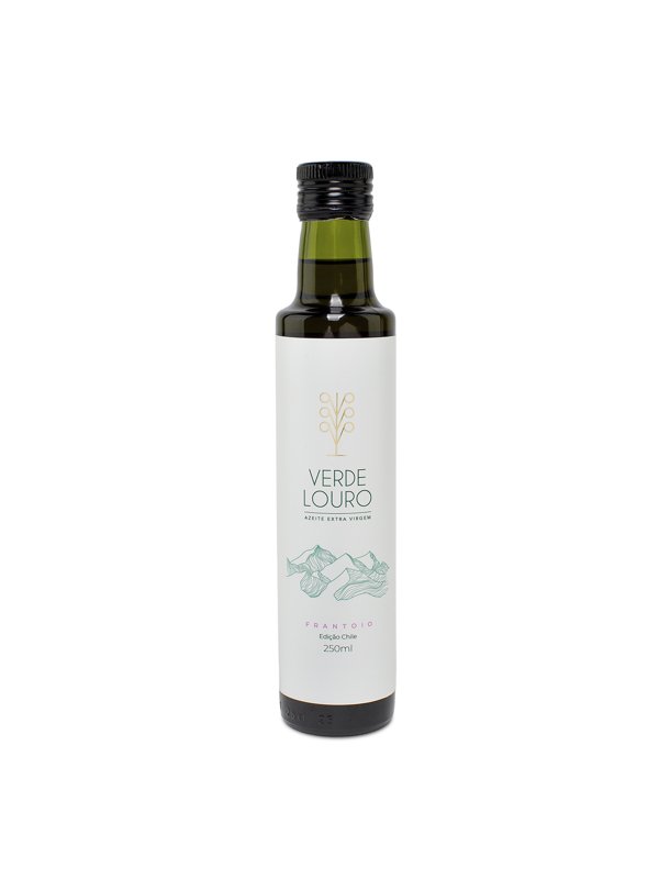 Azeite Extra Virgem Frantoio Edição Chile - Frasco com 250ml - Verde Louro