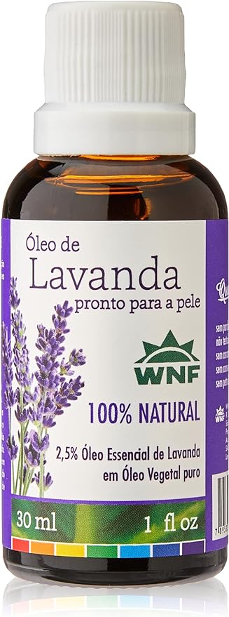 Óleo de Lavanda Pronto para a Pele - WNF - Frasco com 30ml