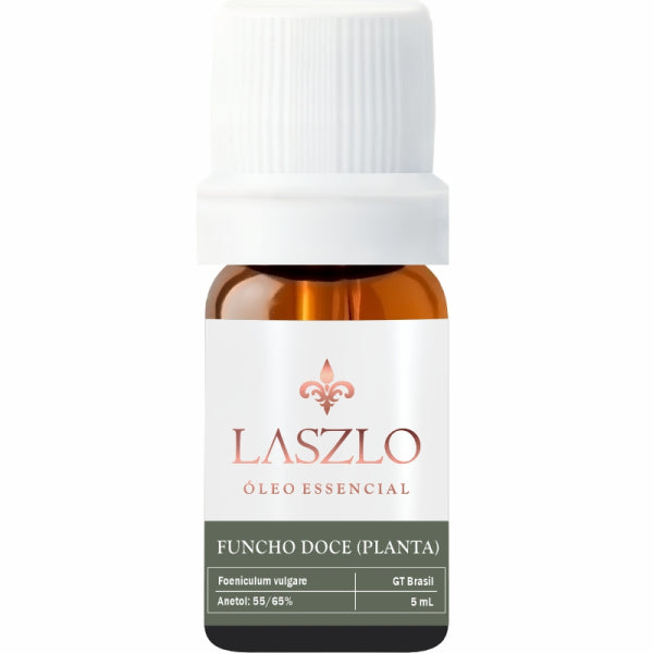 Óleo Essencial Funcho-Doce (Planta) GT Brasil - Laszlo - Frasco com 5ml