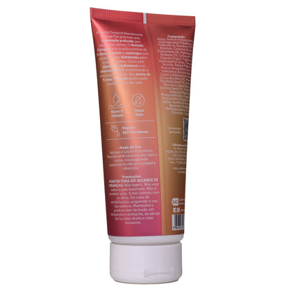 Loção Corporal Desodorante Intense Fun - Via Aroma - Frasco com 200g