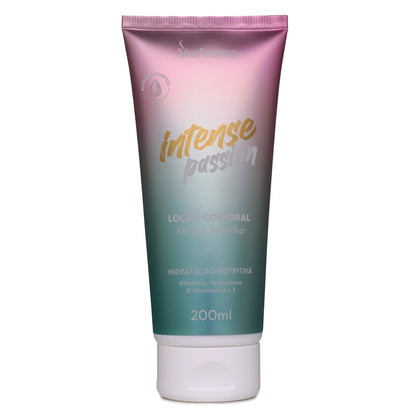 Loção Corporal Desodorante Intense Passion - Via Aroma - Frasco com 200g