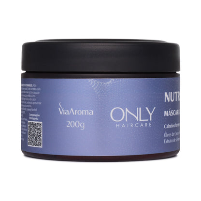 Máscara de Tratamento de Nutrição - Only Haircare - Via Aroma - Frasco com 200g