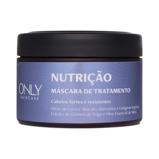 Máscara de Tratamento de Nutrição - Only Haircare - Via Aroma - Frasco com 200g - Mundo dos Óleos