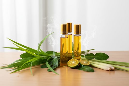 O Blend de Citronela e Capim Santo é uma combinação aromática altamente eficaz no combate a insetos, proporcionando um ambiente naturalmente protegido e agradavelmente perfumado. Sua fórmula combina dois dos óleos essenciais mais reconhecidos na aromaterapia ambiental, com notas cítricas, verdes e refrescantes.
Imagem sem nada escrito