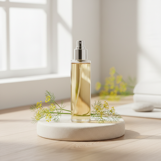 O Home Spray de Erva Doce é perfeito para quem busca um aroma delicado, relaxante e naturalmente refrescante para o dia a dia. Sua fragrância transmite conforto, limpeza e leveza — ideal para ambientes como quartos, salas, consultórios e espaços de bem-estar.
imagem sem nada escrito
Frasco spray