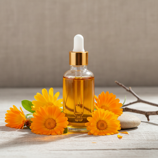 Óleo de Calêndula Ozonizado - Frasco com 60ml