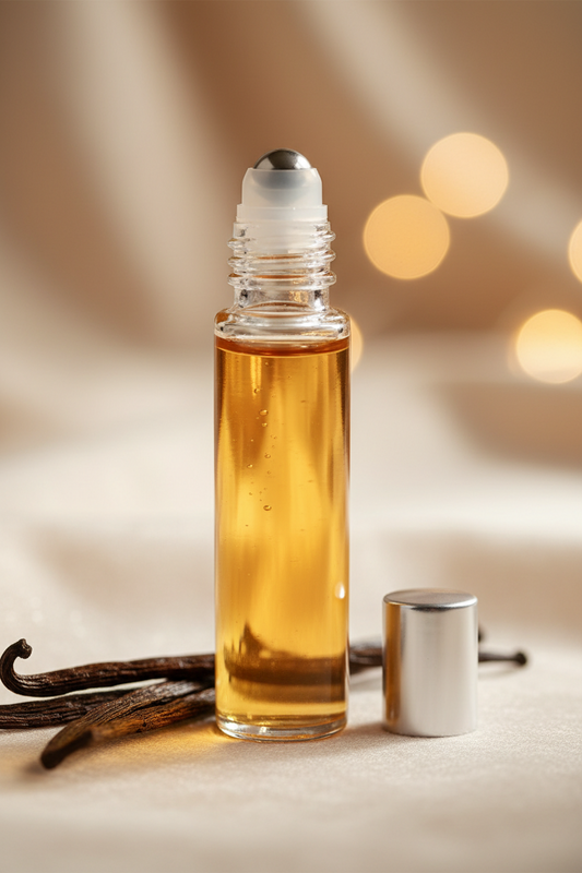Óleo Essencial de Baunilha 10% - Roll-on - Frasco com 10 mL