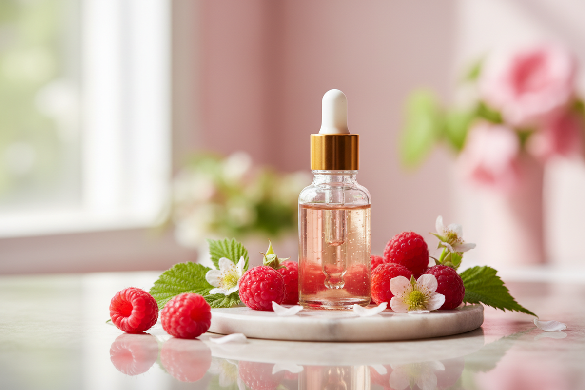 O Óleo Essencial de Framboesa possui um aroma exuberante, frutado e levemente ácido, remetendo ao frescor das framboesas maduras. Muito apreciado em composições perfumadas e produtos sensoriais, proporciona uma experiência olfativa alegre, delicada e feminina, com notas doces e vibrantes.
Imagem sem nada escrito