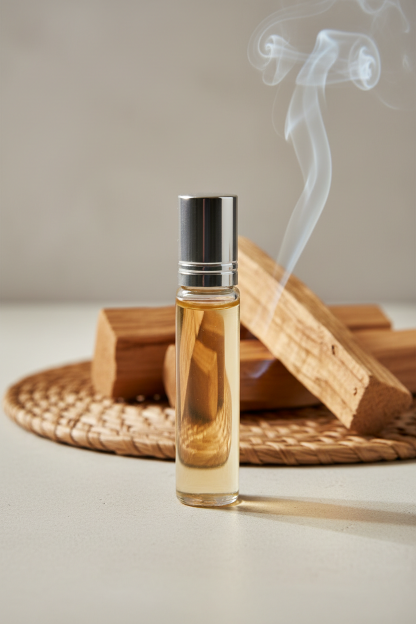 Óleo Essencial de Palo Santo 10% - Roll-on - Frasco com 10 mL