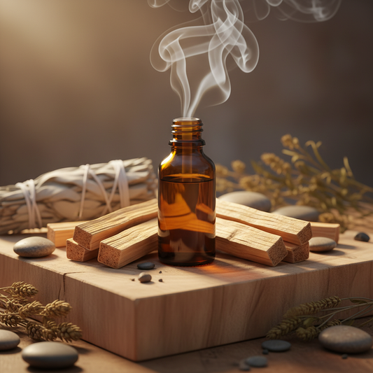 o Óleo Essencial de Palo Santo é reconhecido por seu aroma amadeirado, místico e reconfortante. Utilizado ancestralmente em rituais xamânicos, é hoje um dos óleos mais valorizados na aromaterapia espiritual e energética.
Imagem sem nada escrito, Frasco de vidro
Ideal para meditação, limpeza de ambientes e rituais de proteção, o Palo Santo proporciona uma sensação de tranquilidade, ancoramento e clareza mental.