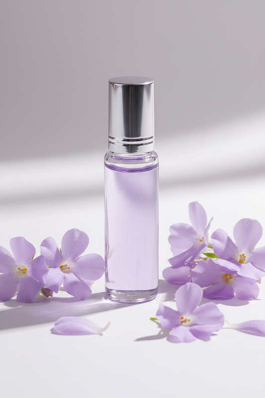 Óleo Essencial de Violeta 10% - Roll-on - Frasco com 10 mL